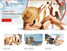 Tablet Screenshot of amore.com.tr